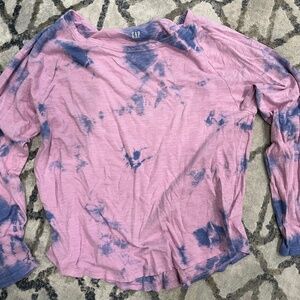 GAP tie-dye long sleeve t-shirt